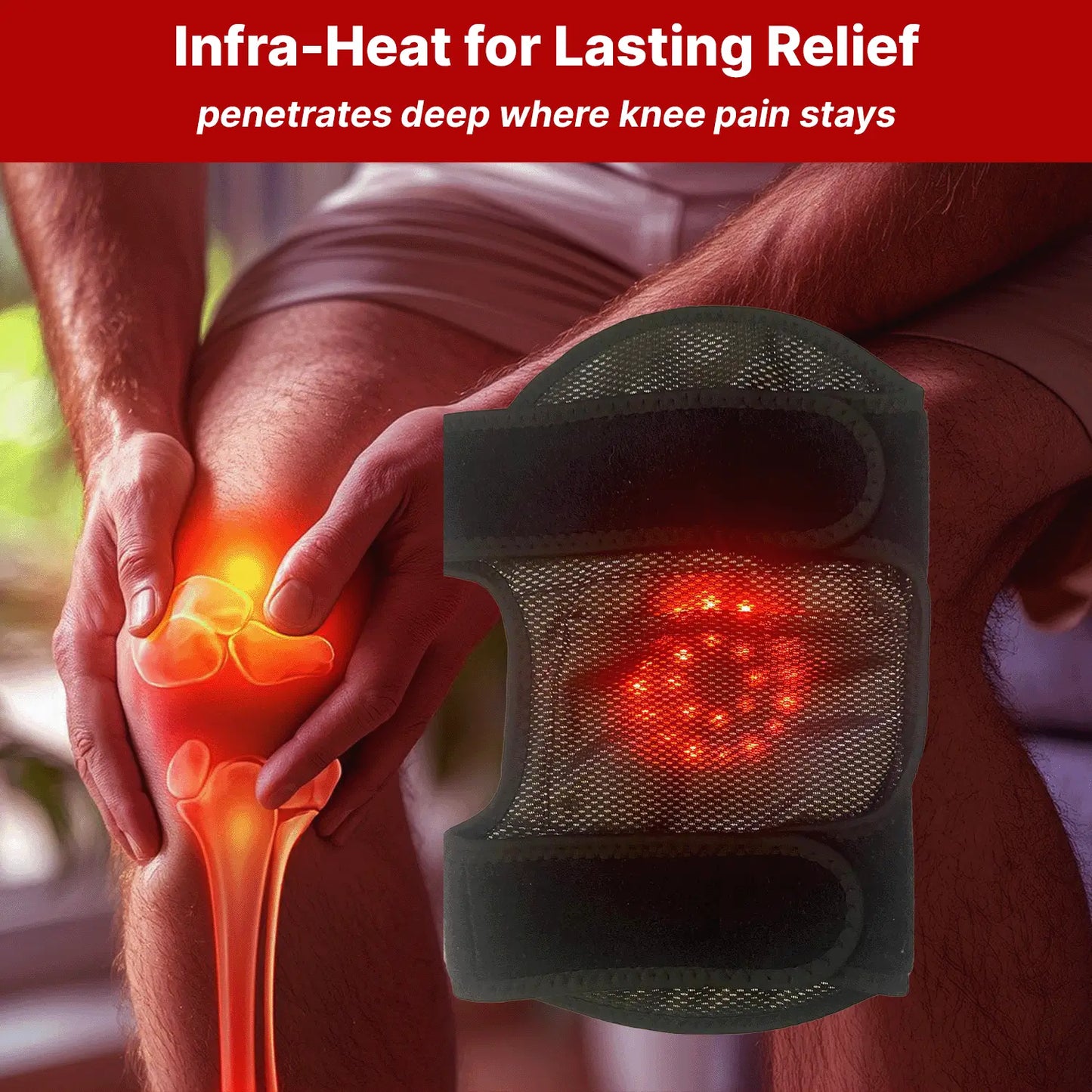 THERA Infra-Heat Massager For Knee Pain