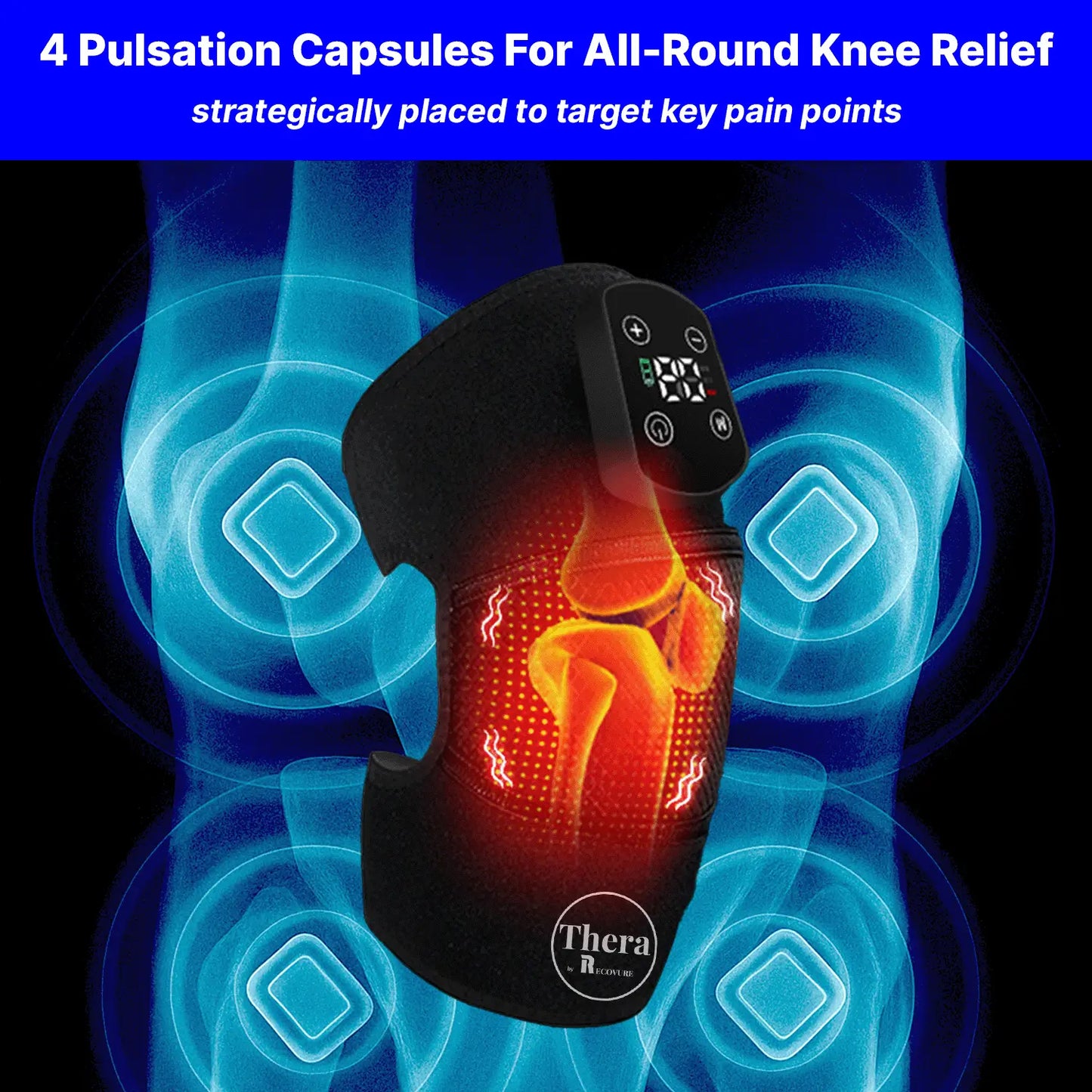 THERA Infra-Heat Massager For Knee Pain