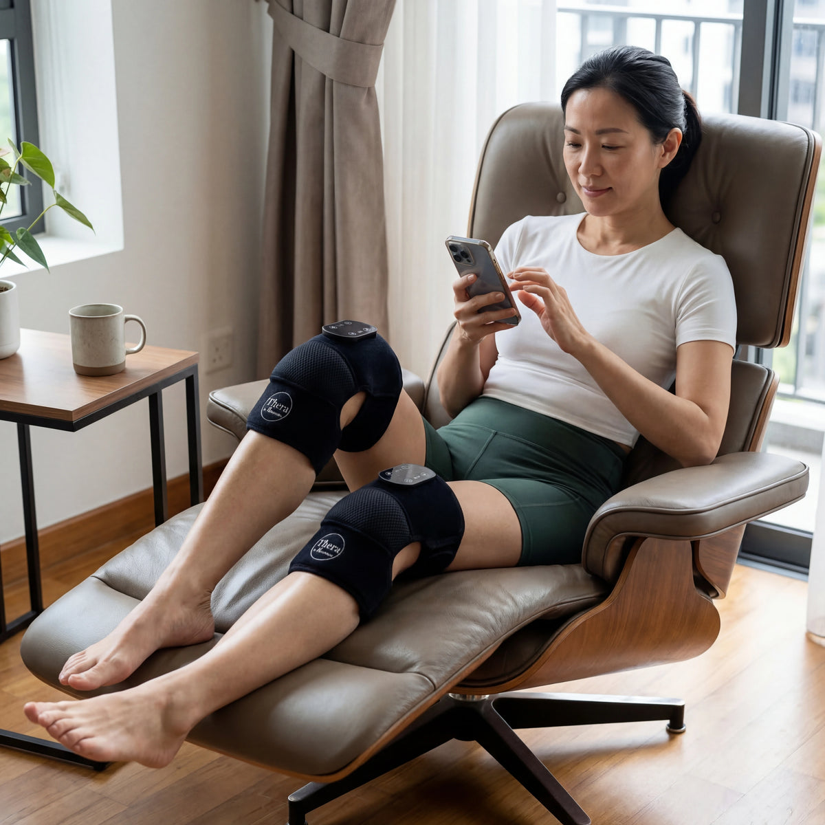 THERA™:  Hands-free relief for aching, overworked knees
