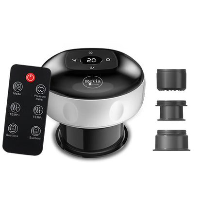 REVIA™ Smart Cupping Device - Deep Relief for Tight, Tired Muscles