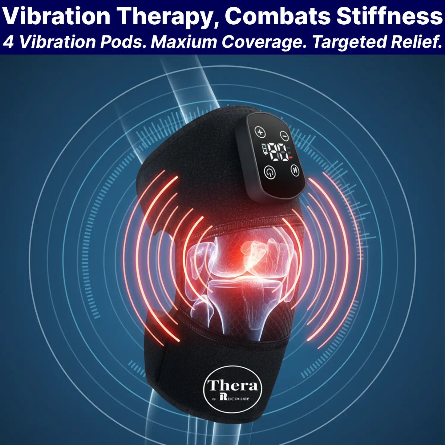 THERA™ Wearable Infrared-Heat Massager For Knee Pains