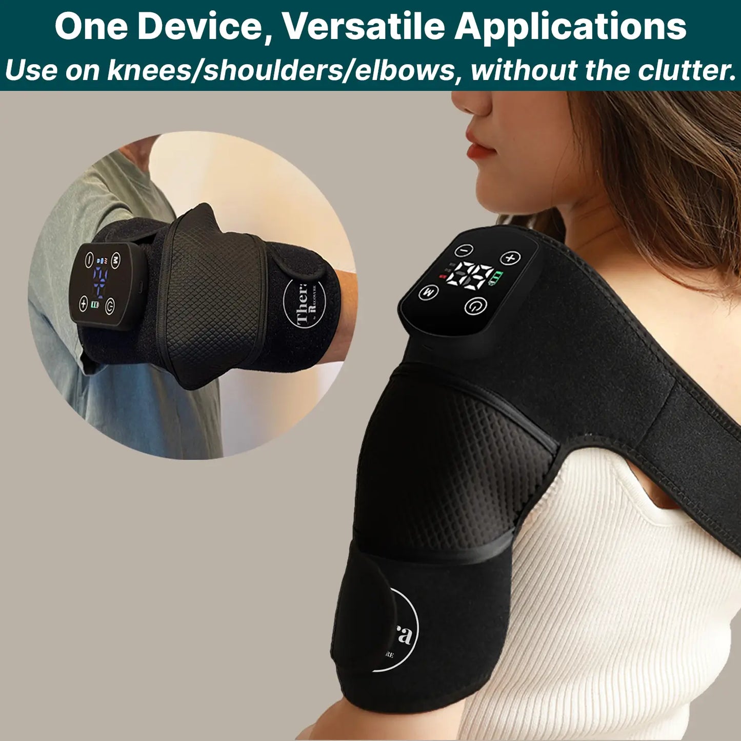 THERA™ Wearable Infrared-Heat Massager For Knee Pains