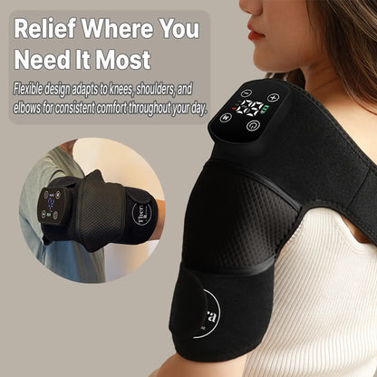 THERA™ Infrared Heat Knee Massager – Wearable Relief for Joint Pain