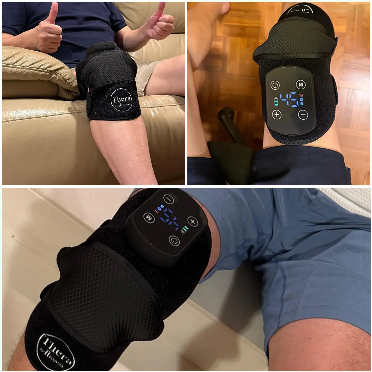 THERA™ Infrared Heat Knee Massager – Wearable Relief for Joint Pain