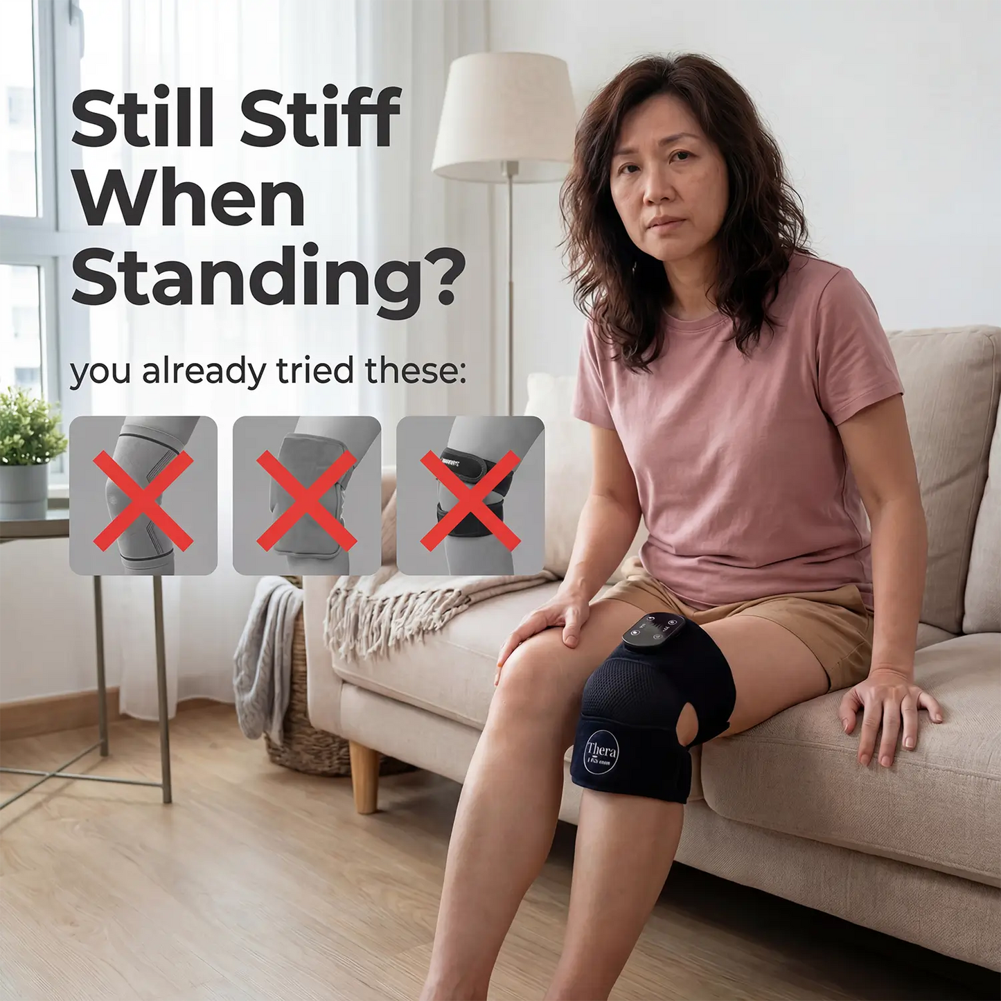 THERA™ Wearable Knee Relief for Stiff, Sore Knees