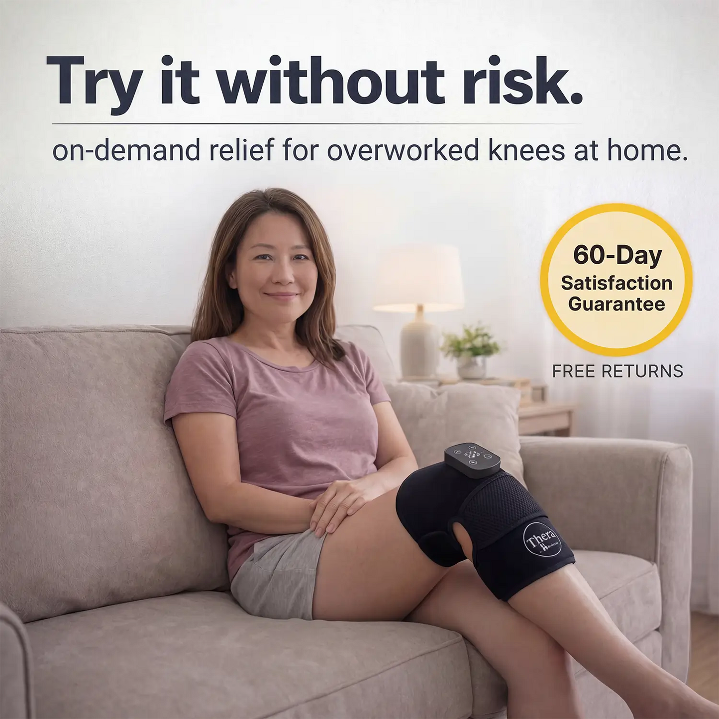 THERA™ Wearable Knee Relief for Stiff, Sore Knees
