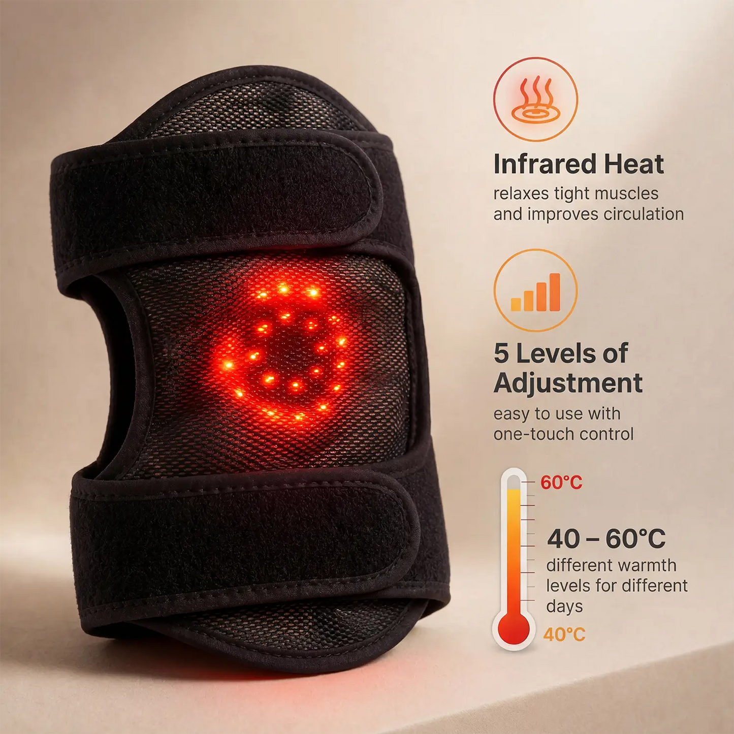 THERA™ Wearable Knee Relief for Stiff, Sore Knees